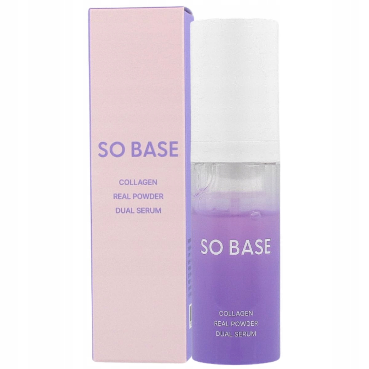 So Base Collagen Real Powder Dual Serum 30.6 g – Intenzivně zpevňující sérum