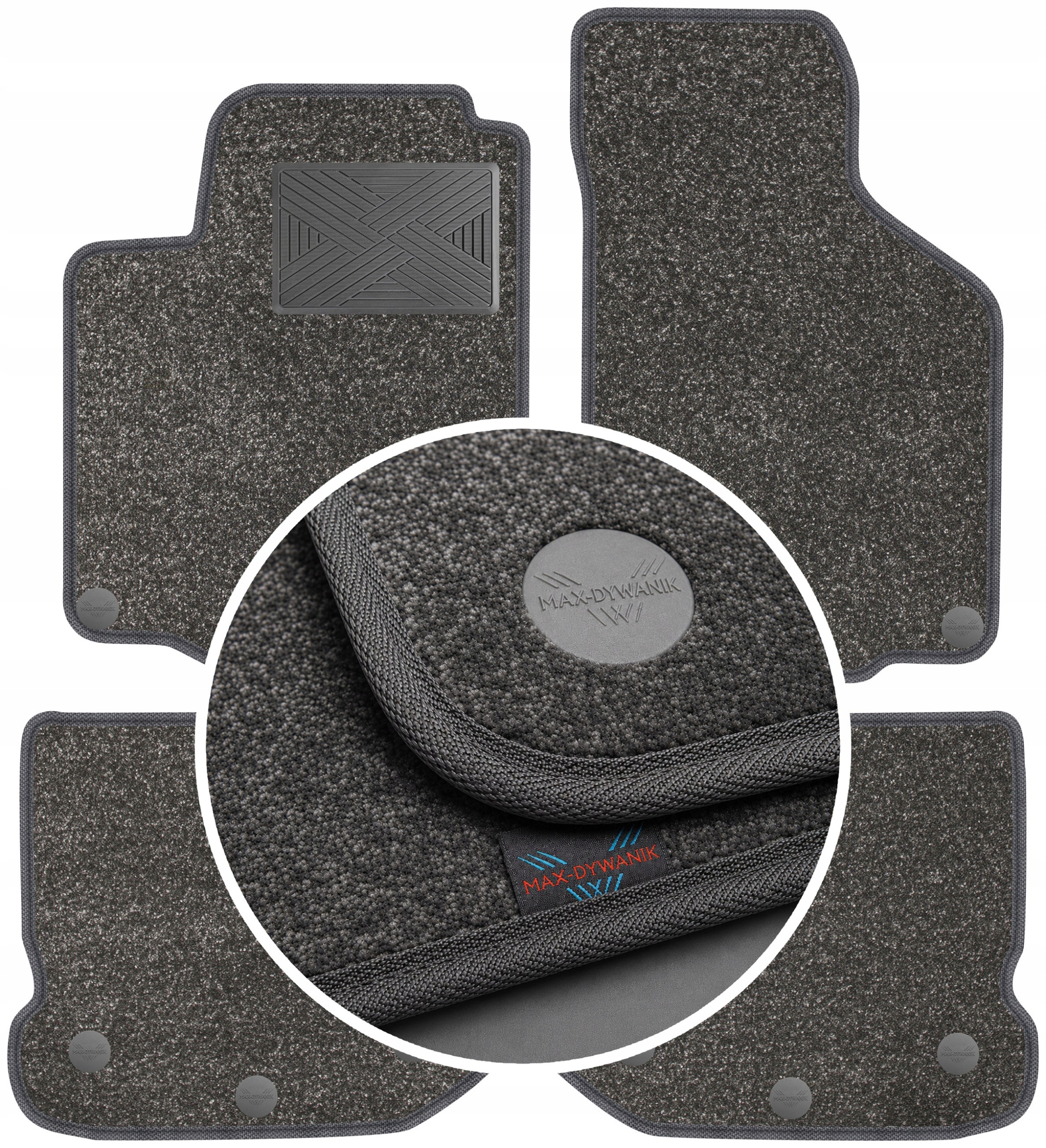 Seat Toledo II Sedan 1999-2004 Koberce do auta Perl-Line 12 mm