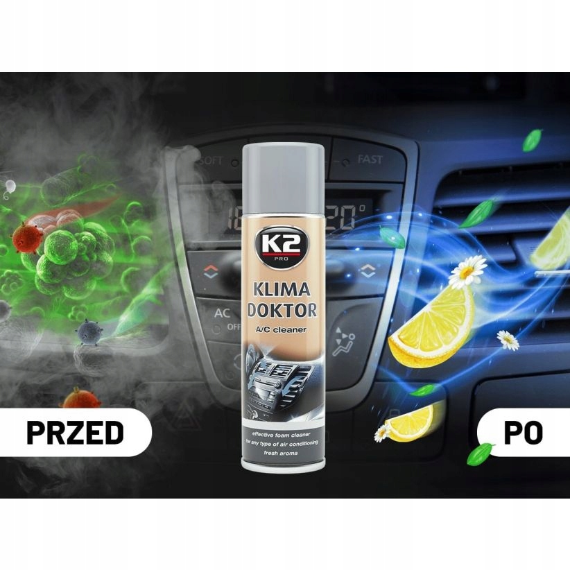 K2 KLIMA DOKTOR PIANKA DO ODŚWIEŻANIA CZYSZCZENIA KLIMATYZACJI 500 ML Producent K2