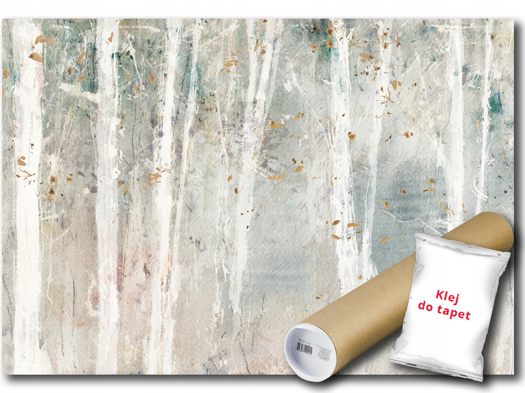 Fototapeta Flizelina Les Stromy Bříza Podzim Umění Struktura 208x146