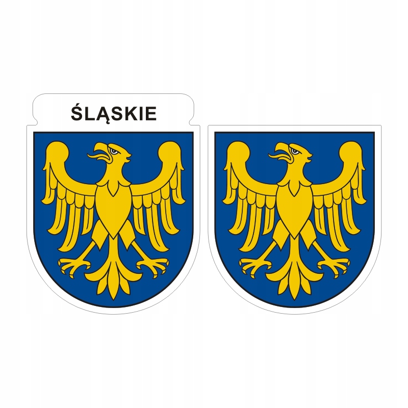 

Naklejki herb województwa śląskiego