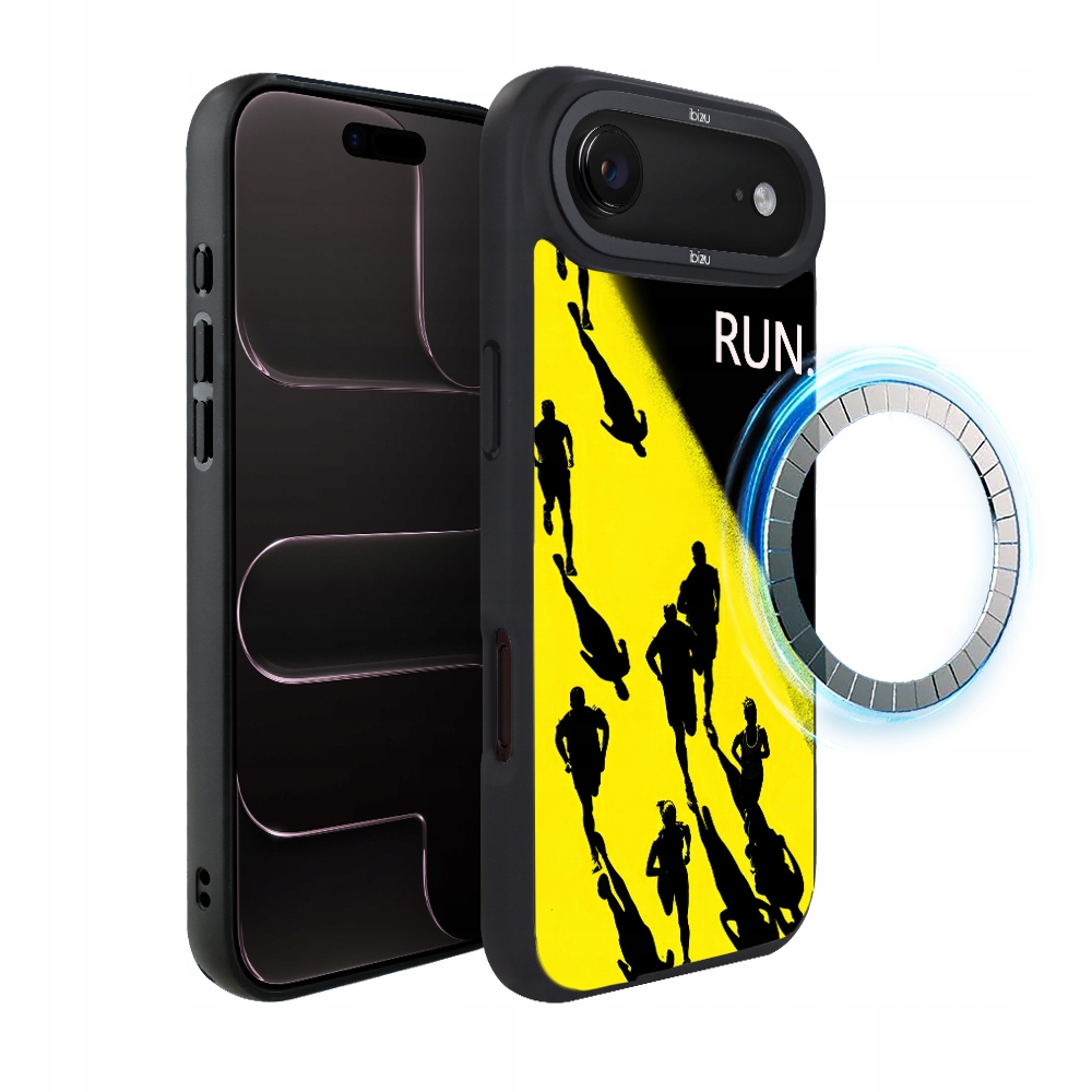 Pouzdro pro iPhone Air Ibizu DropGuard Matt s MagSafe, #Move, Běh mistrů
