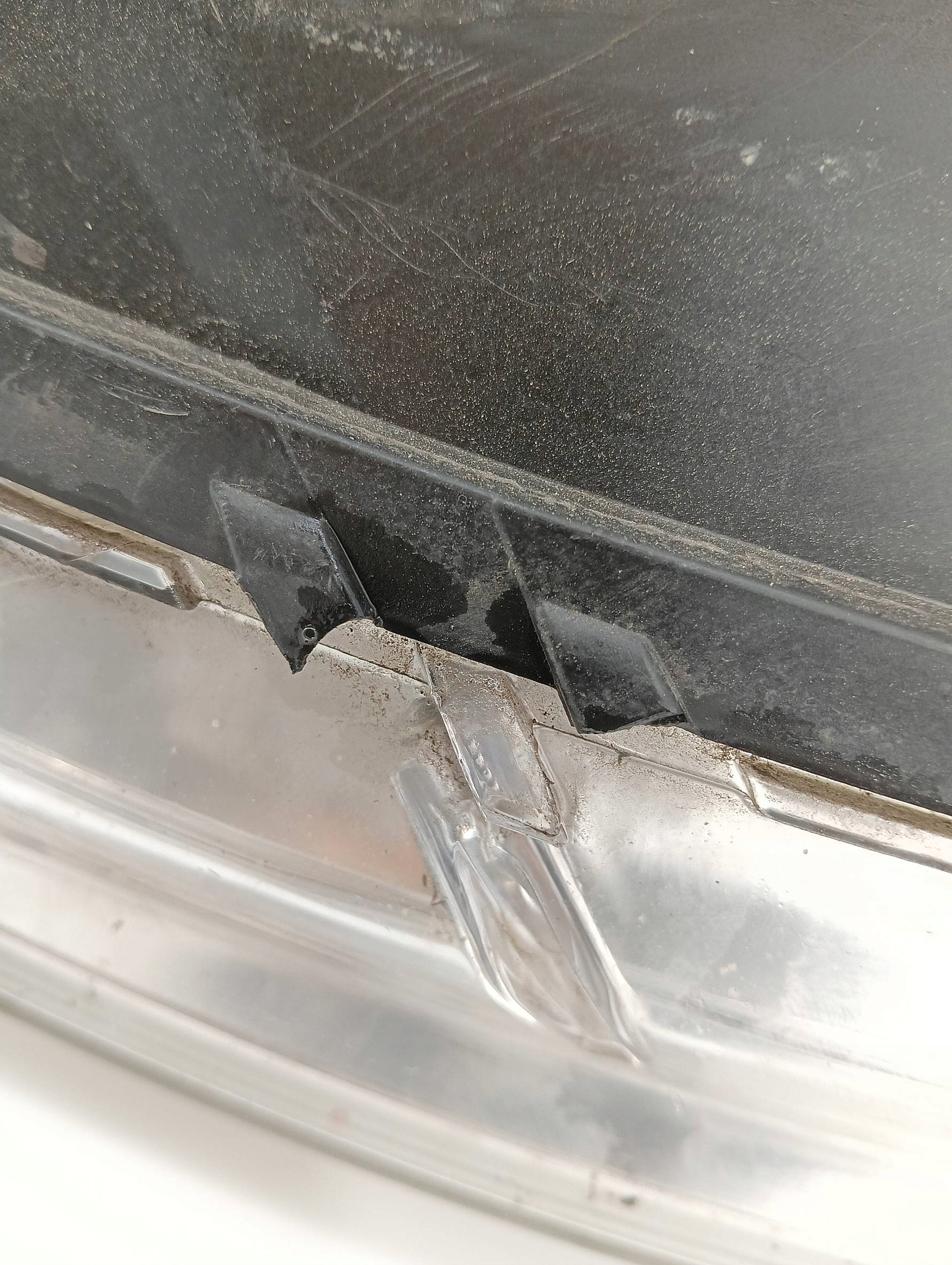 light front left lens H7 BK21-13D153-B Ford Transit Custom and (2012- )