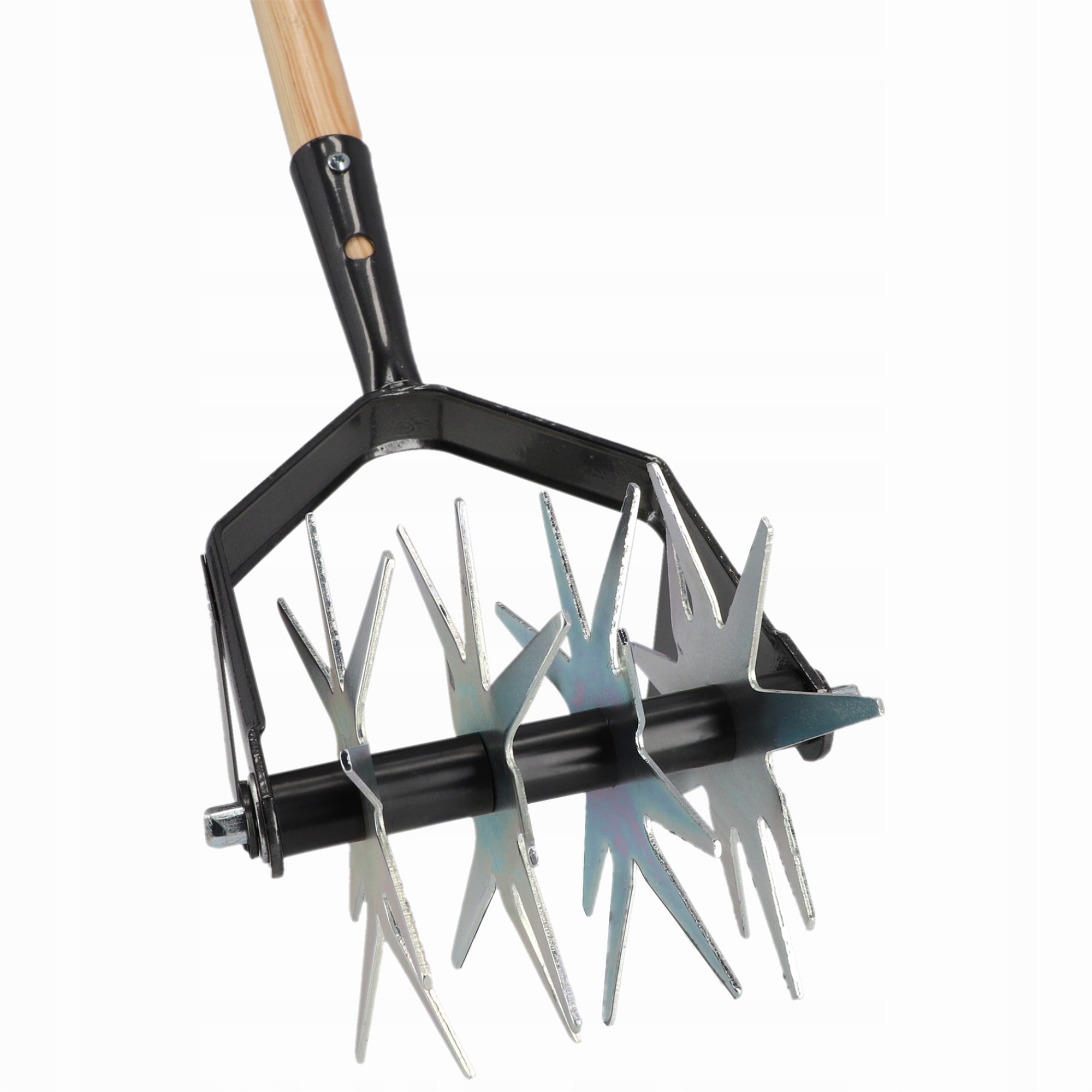 Kultywator Spulchniacz Gleby Opielacz Ręczny Obrotowy Mocny Z Podcinaczem