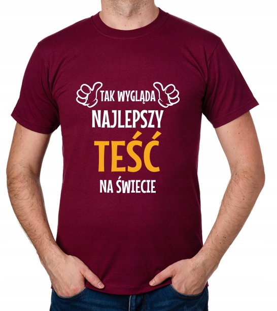 

koszulka Najlepszy Teść prezent
