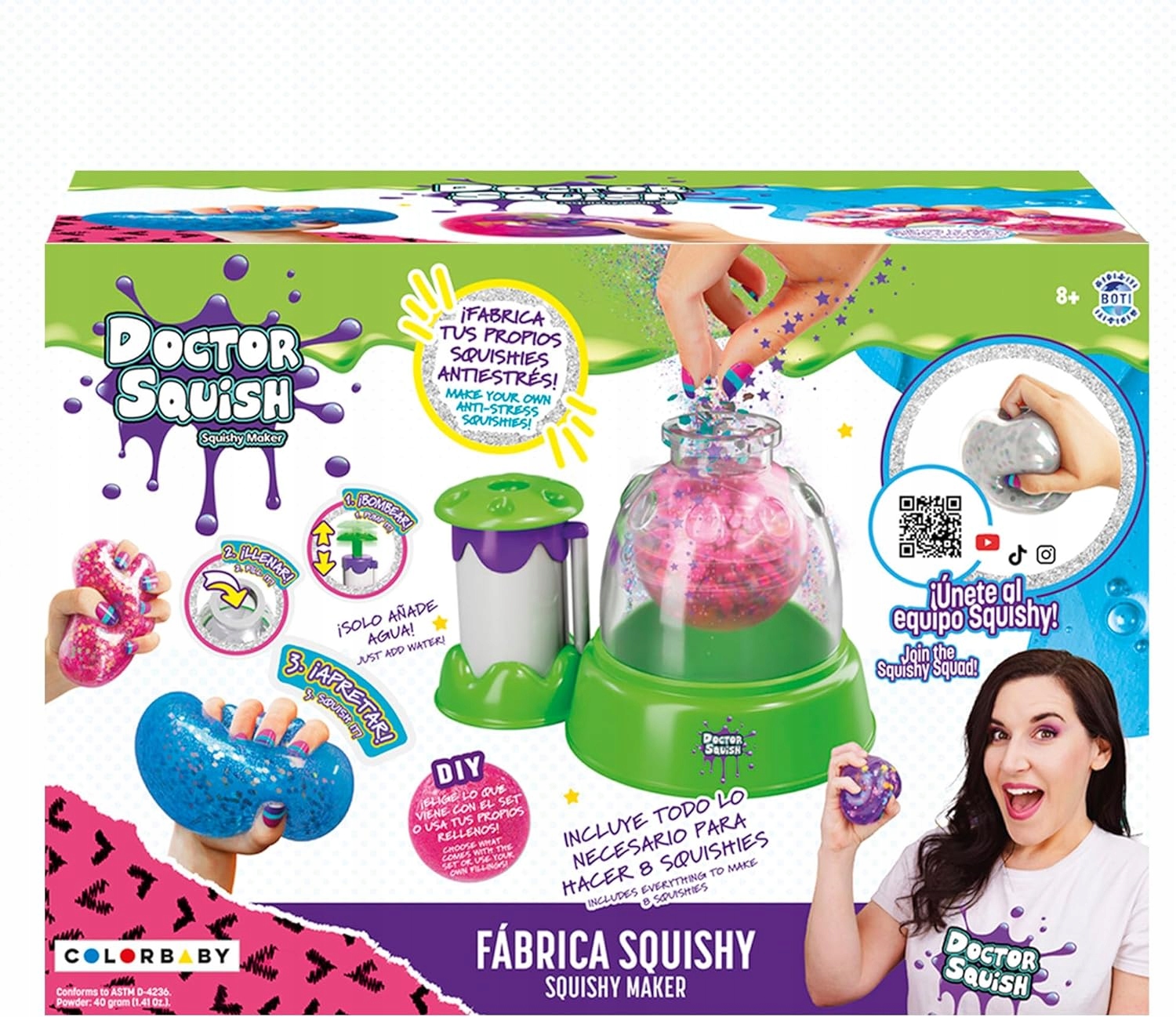 Doctor Squish Fabryka slim glutków piłek