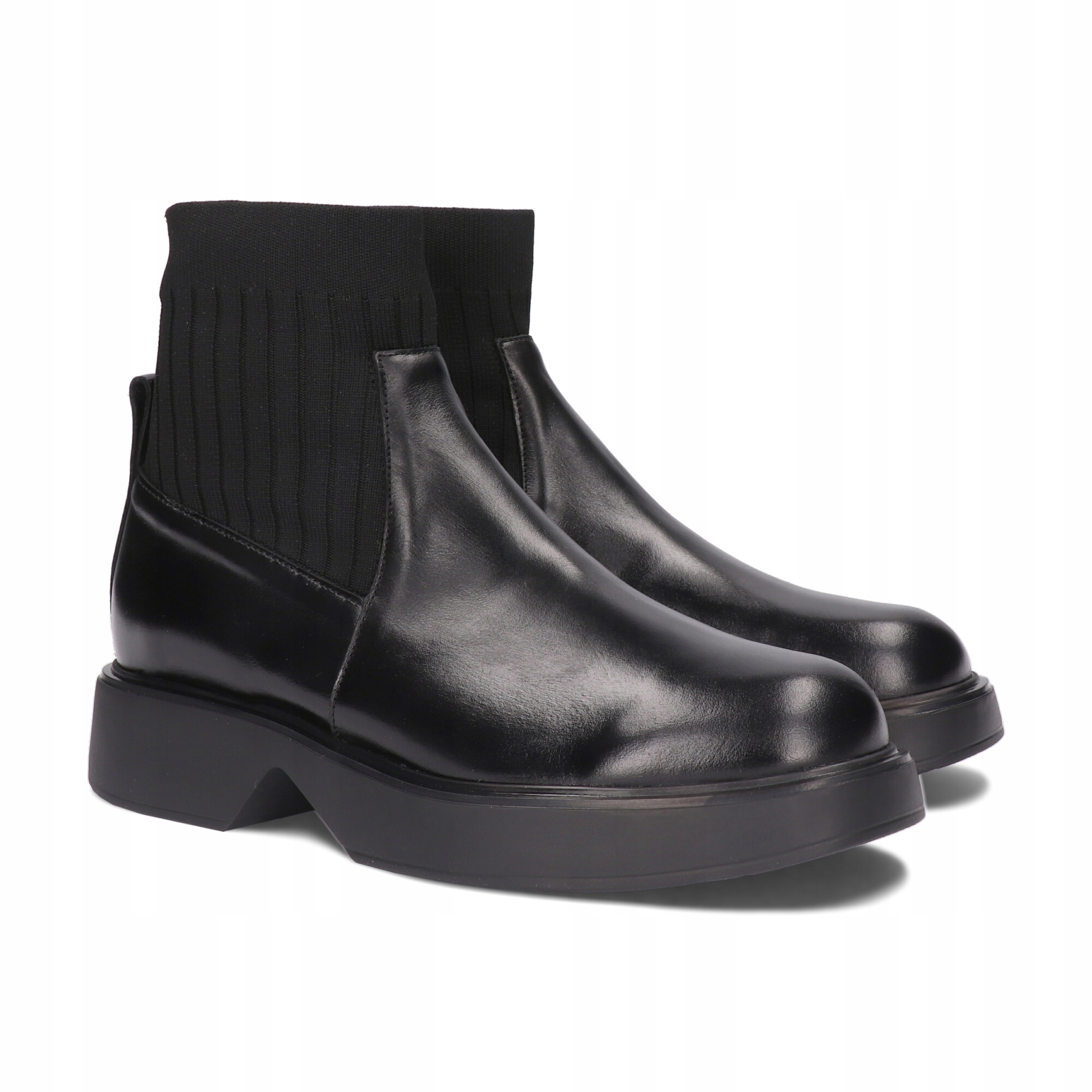 Botki damskie Wonders B-8224 Negro czarny r. 38