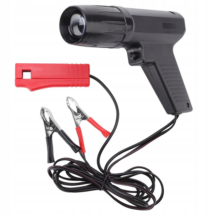 LAMPA STROBOSKOPOWA DO USTAWIANIA KĄTA ZAPŁONU 12V PISTOLETOWA