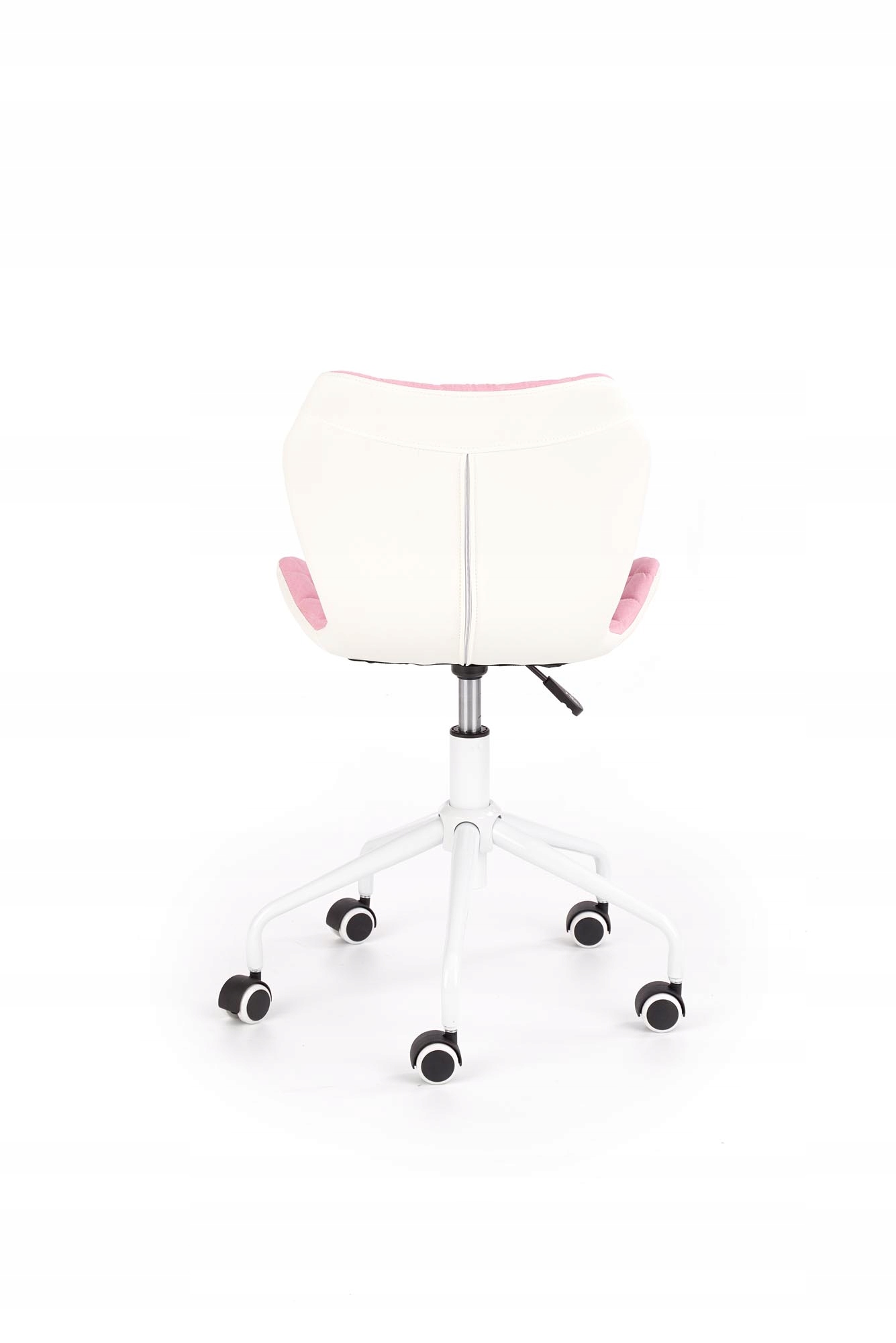 Крісло матриця 3 світло-рожевий / білий стілець HALMAR колір оббивка рожевий
