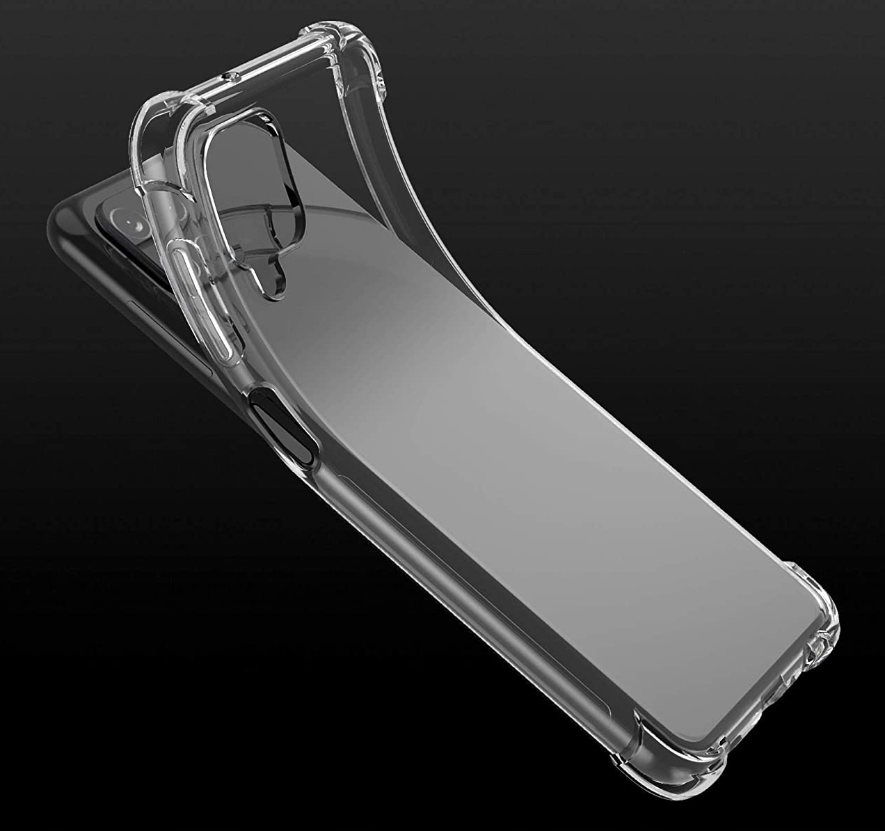 Etui do Samsung Galaxy A12 ANTI-SHOCK Case + Szkło Materiał tworzywo sztuczne