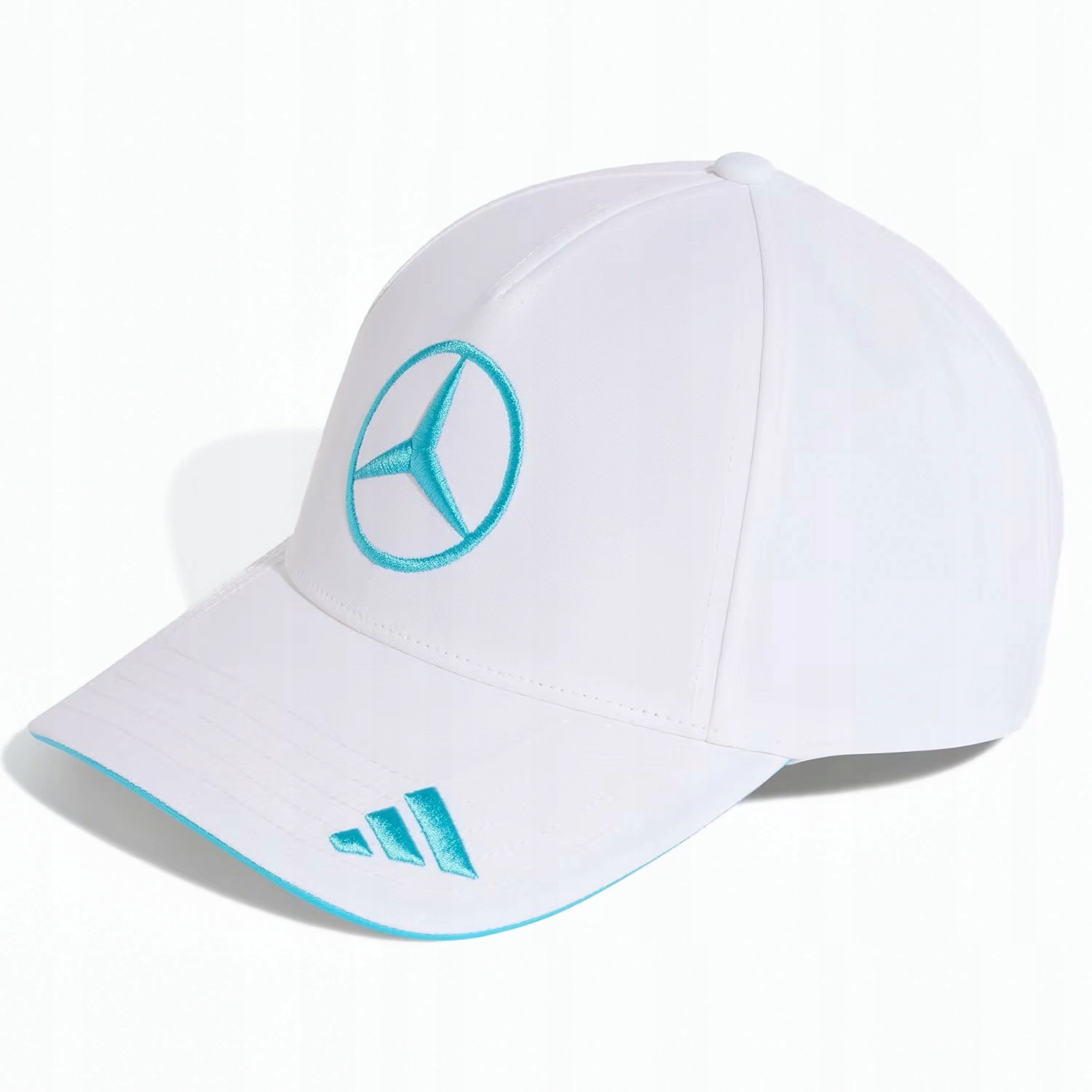 Čepice Mercedes-AMG Petronas F1 adidas 2026 George Russell bílá