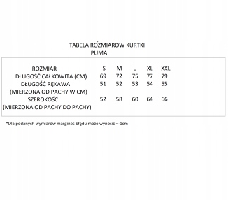 Kurtka Puma Bmw Mms 597989-01 Rozmiar M Marka Puma