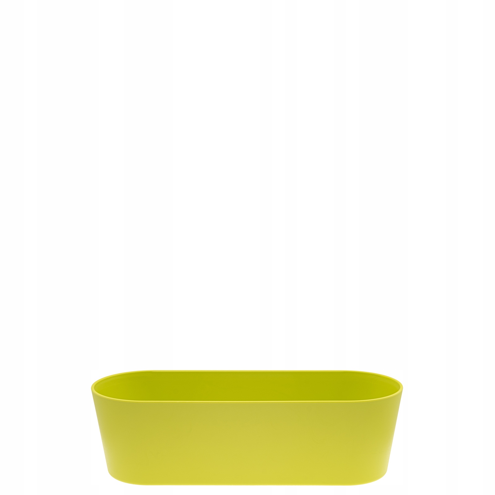 

zielona doniczka podłużna Flori 28x10/8 green