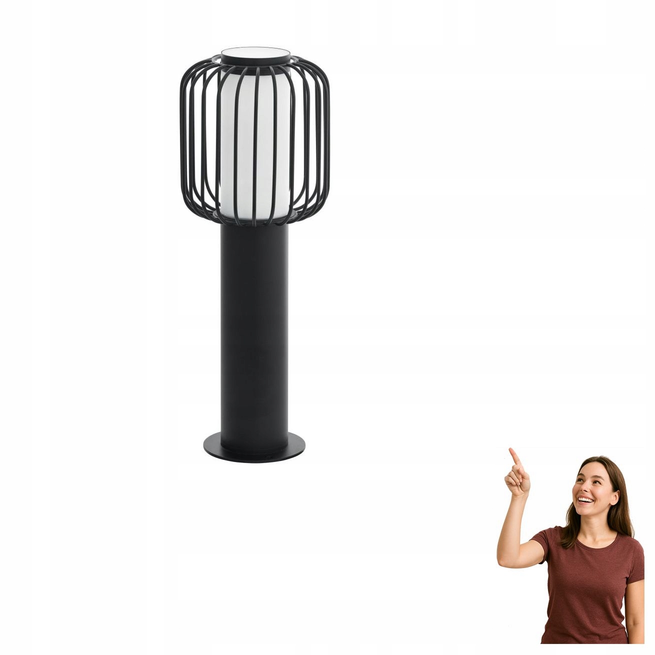 Vonkajšia lampa záhradný stĺpik Ravello 98723 Eglo