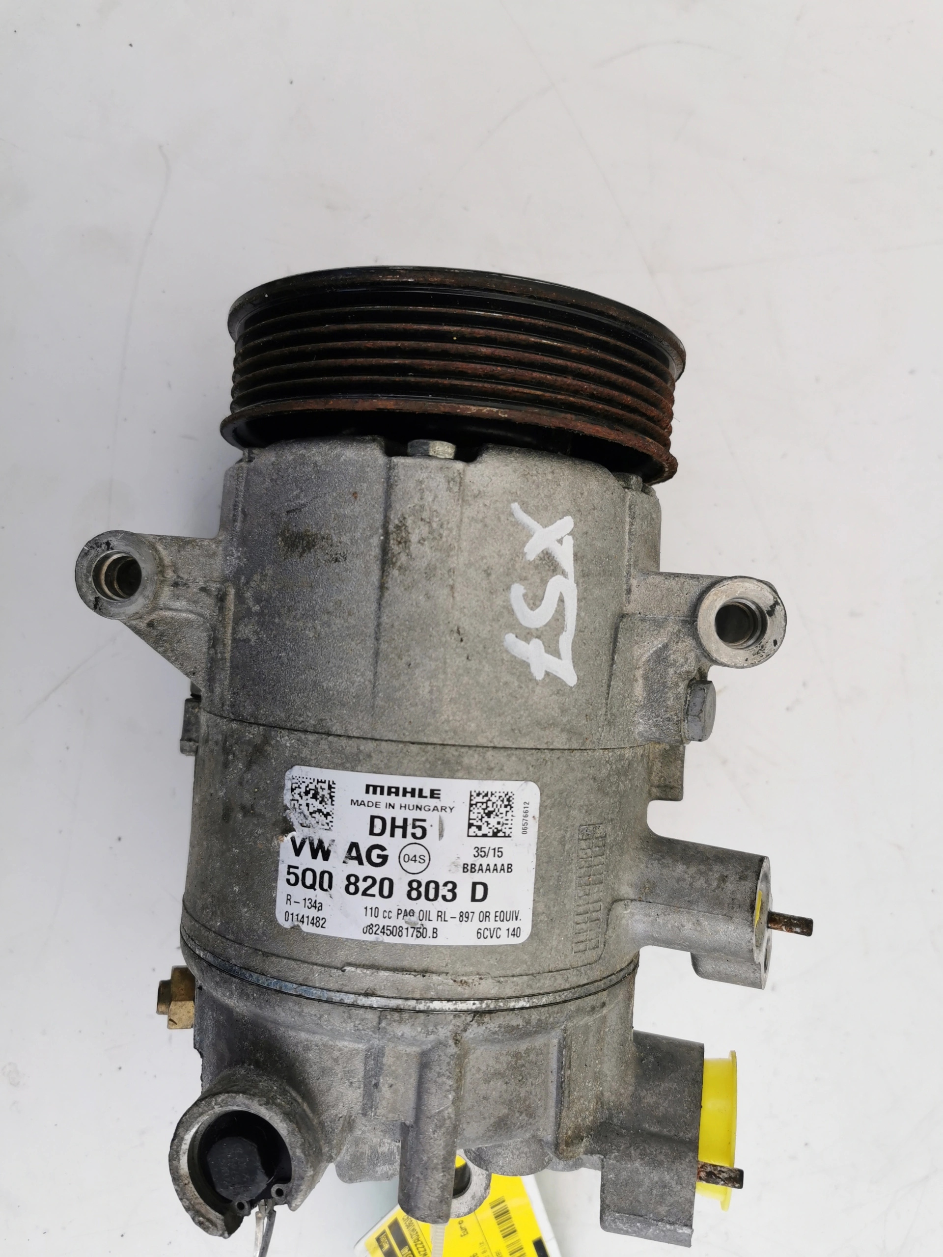 VW GOLF 2.0B 5Q0820803F CJXC kompressor klimaanlage