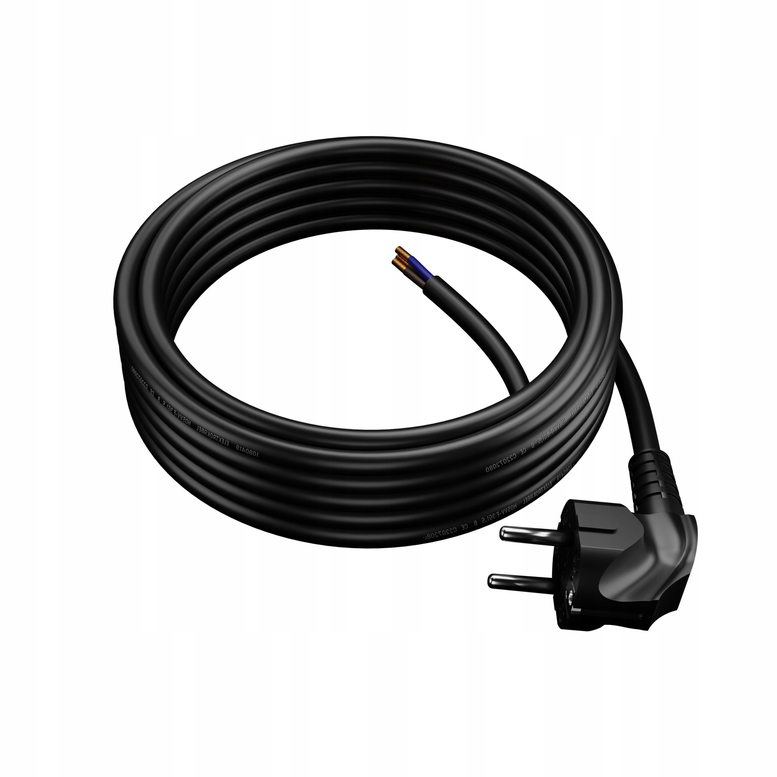 Przewód przyłączeniowy 10m z wtyczką kątową Uni-Schuko 250V 16A 3x1,5mm²