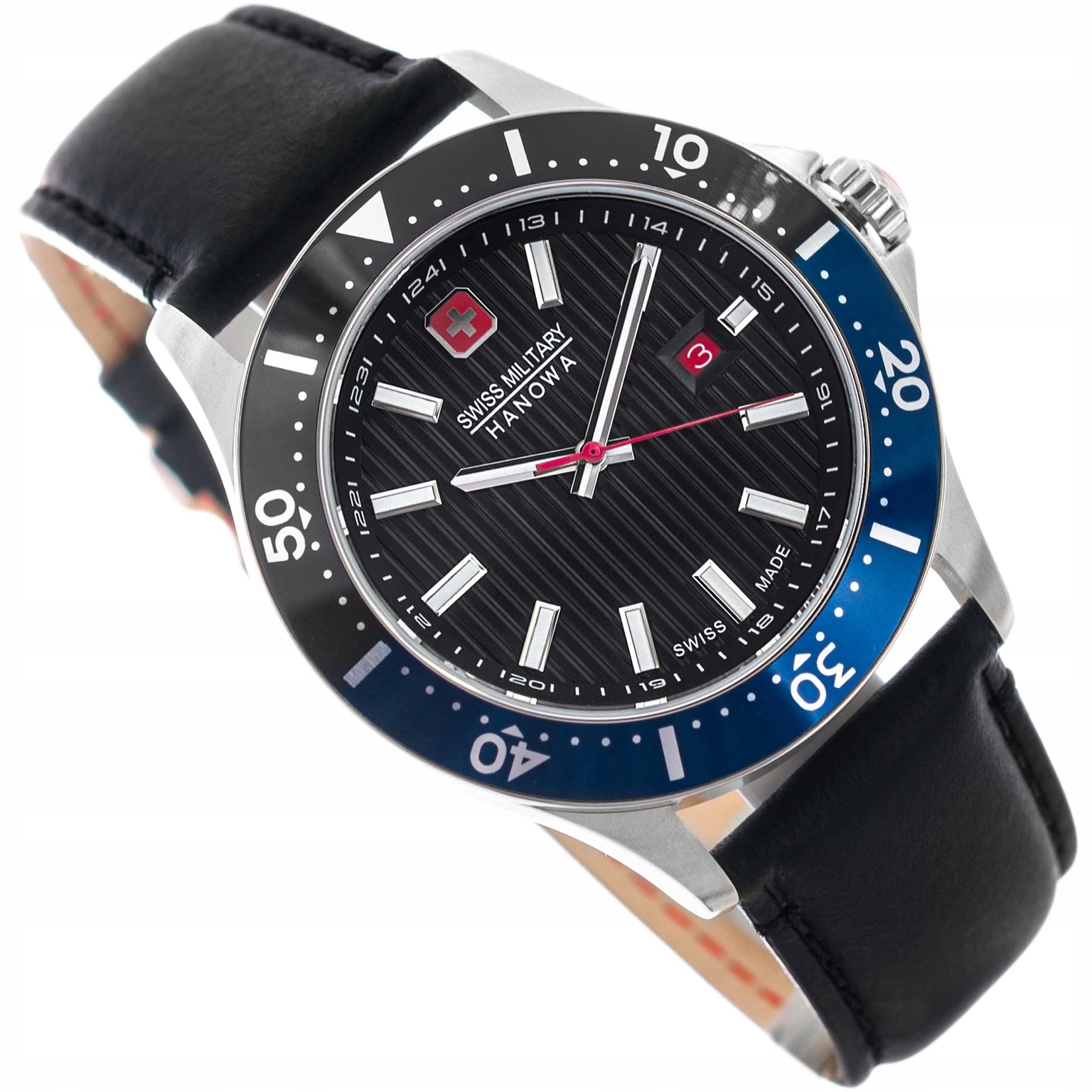 Pánské Hodinky Swiss Military Hanowa SMWGB2100606 Flagiship X Neobrite Data