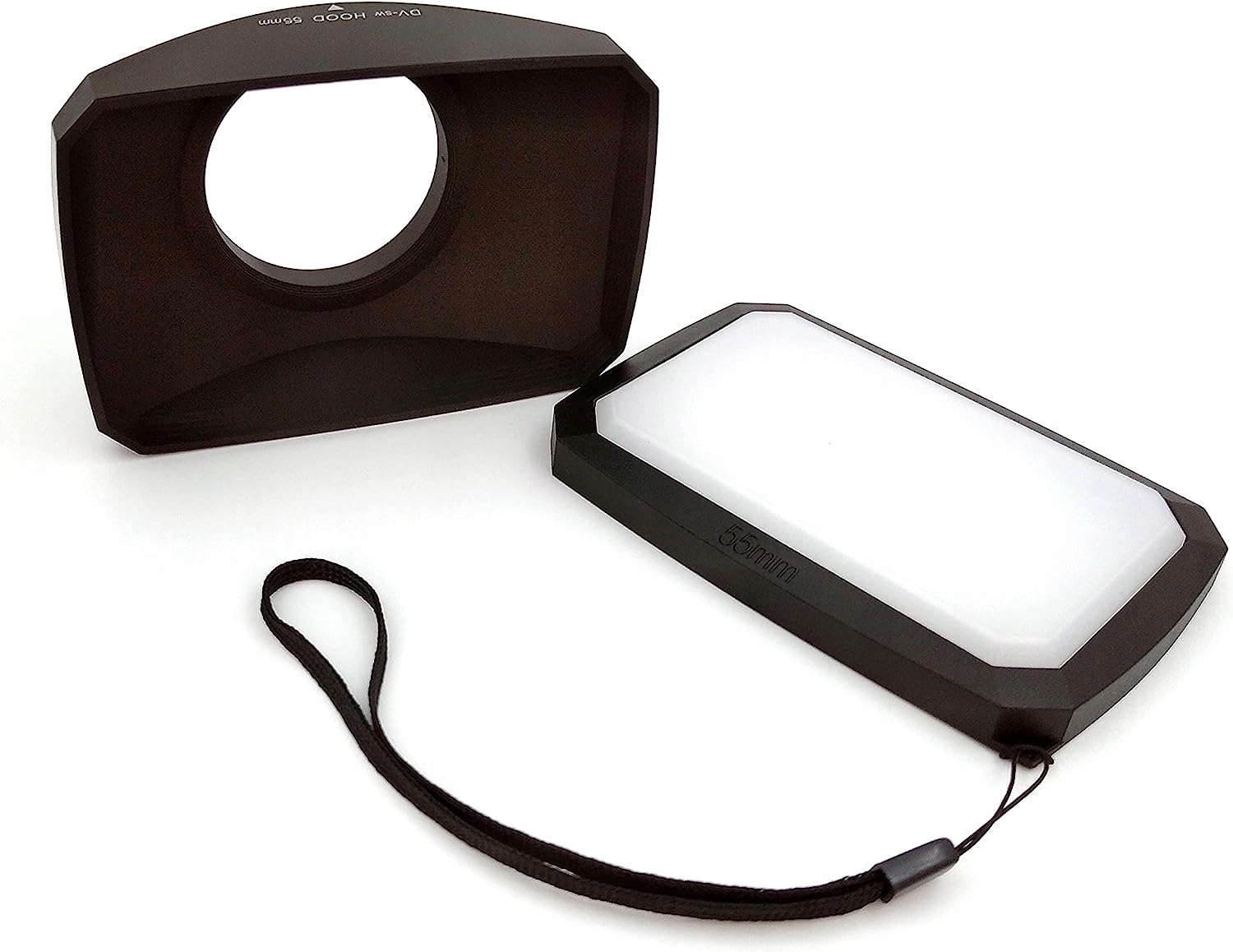 55 mm 16:9 szeroki k?t os?ona obiektywu