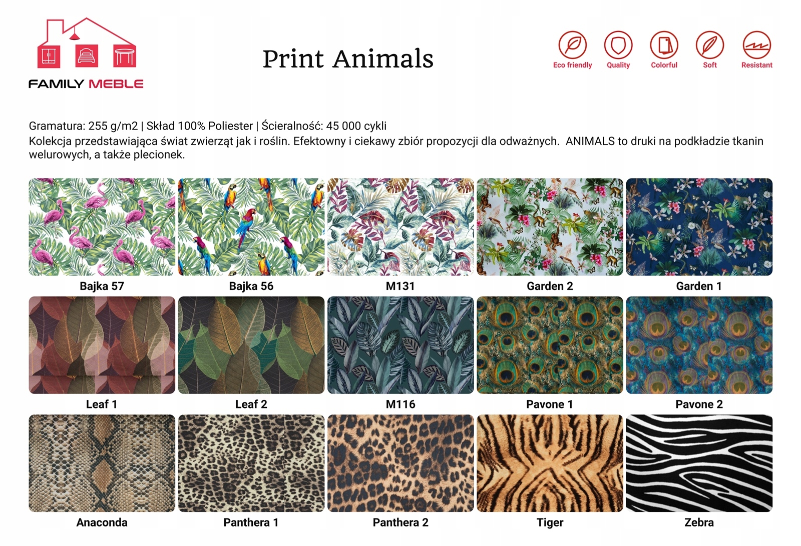 Fotel Uszak ZŁOTE LISCIE MONSTERY kobaltowy wzór Szerokość siedziska 53 cm