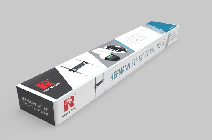 UCHWYT WIESZAK TELEWIZORA 32-82" 45kg LCD LED Marka Red Eagle