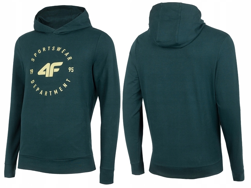 

4F Bluza Męska Z Kapturem Bawełniana Hoody r. L