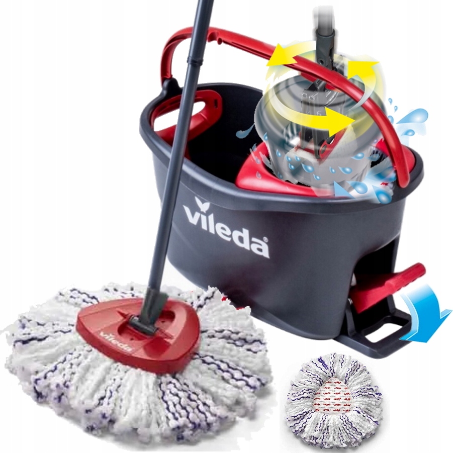 

Mop obrotowy Vileda Easy Wring and Clean Turbo 3w1