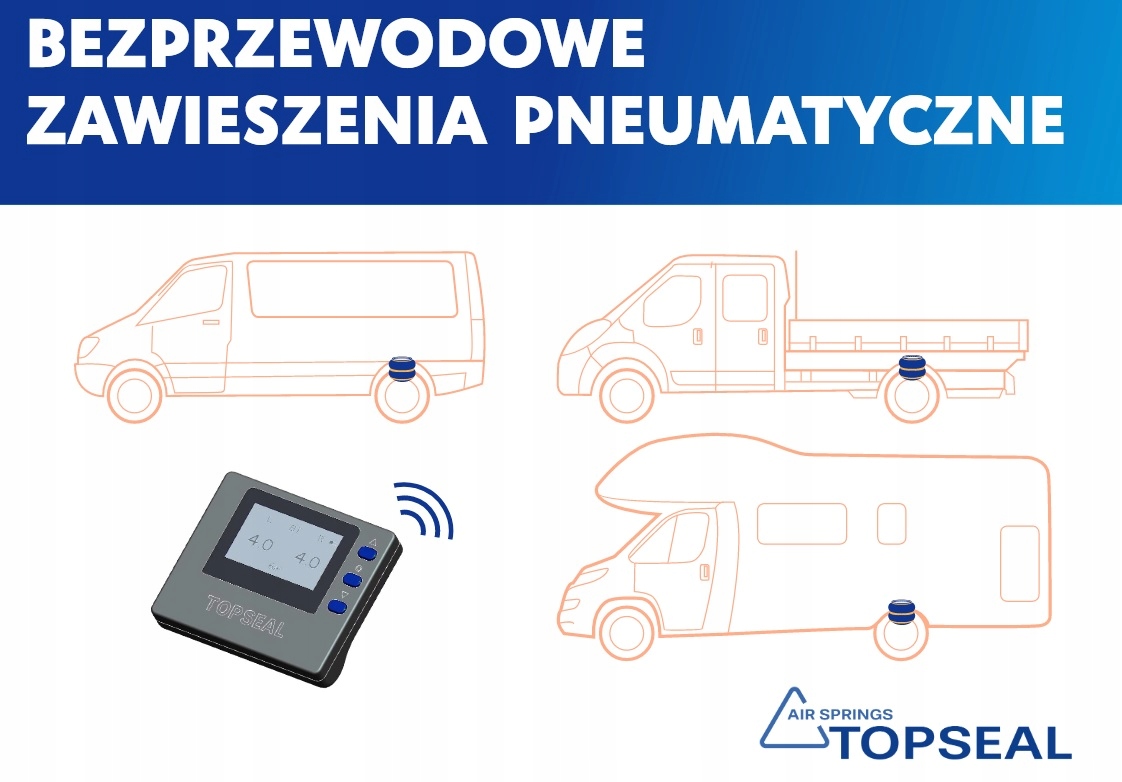 Poduszki pneumatyczne Ford Transit MK8 STEROWNIK Part number 35S