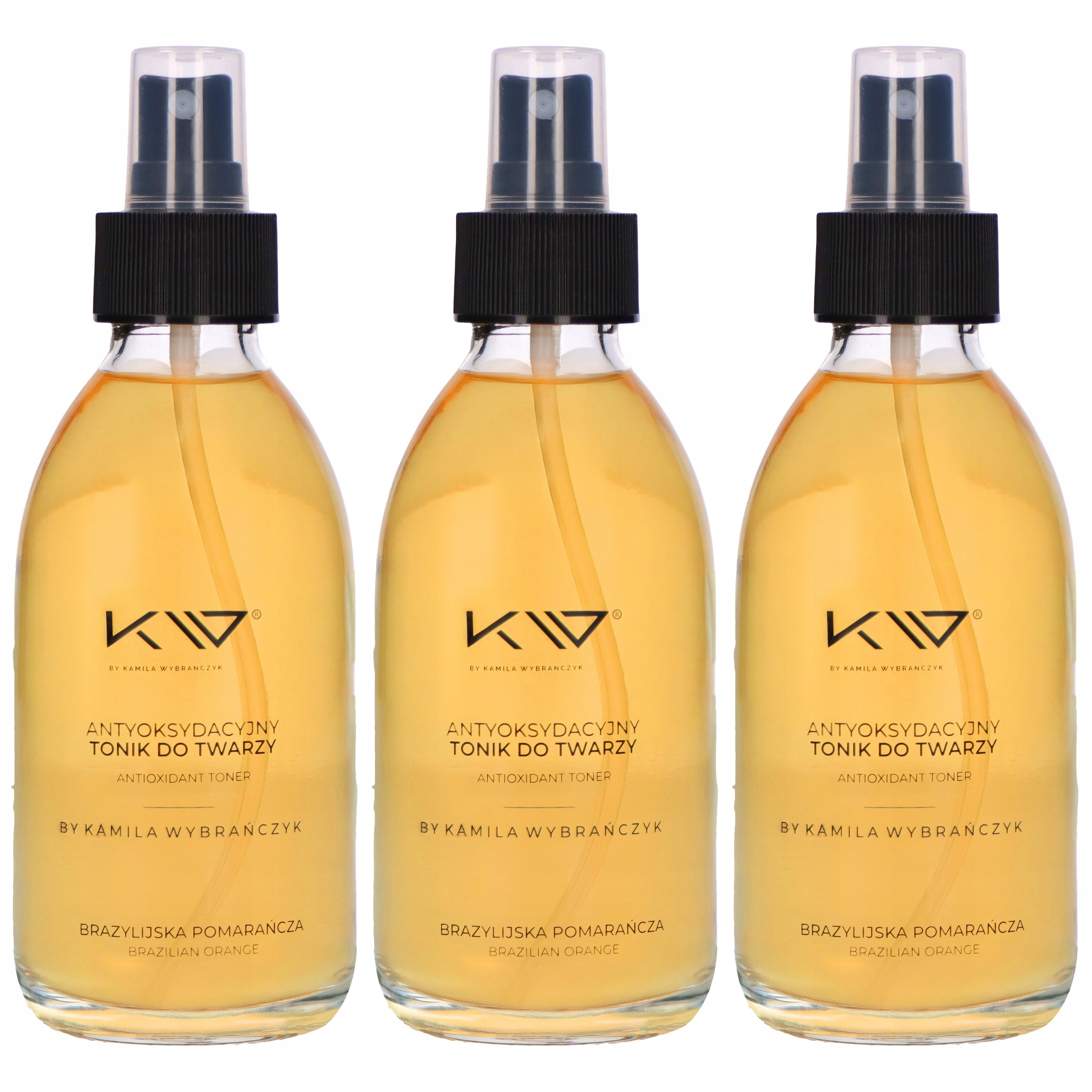 3x Tonikum na obličej Hydratace Regenerace Betain Orange 200 Ml Vyvolený