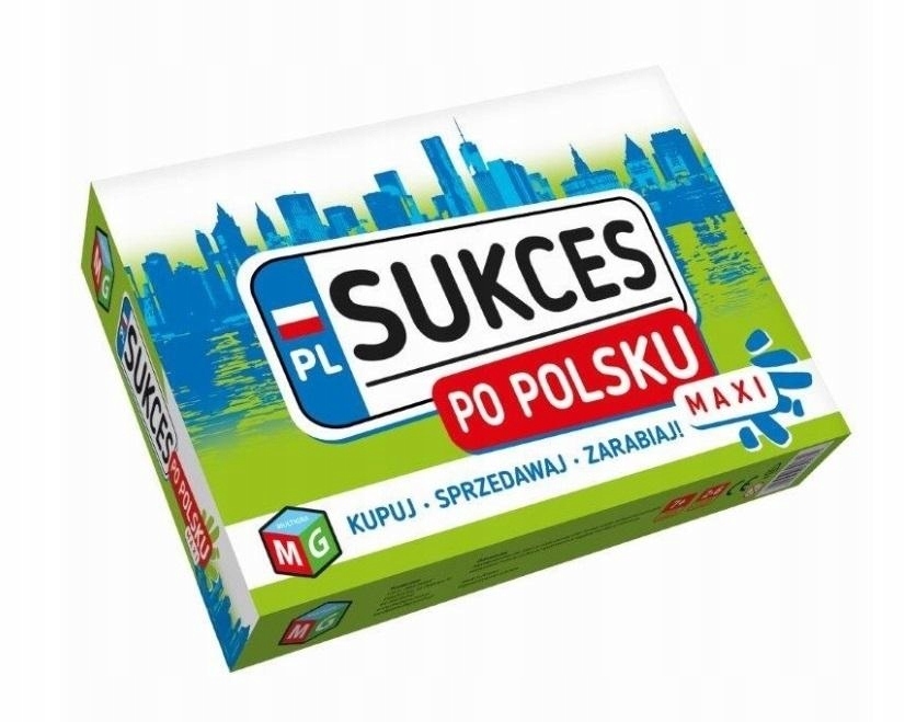 Gra planszowa Sukces Po Polsku Maxi Kukuryku