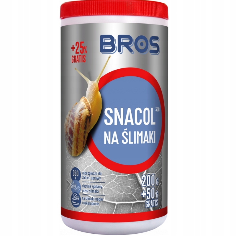 

Snacol 3GB Na Ślimaki 200G 50G