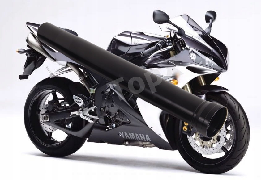 TopX Goleń Trubka laga tlumič Odpružení Yamaha Yzf R1 RN12 04-05 1 Ks