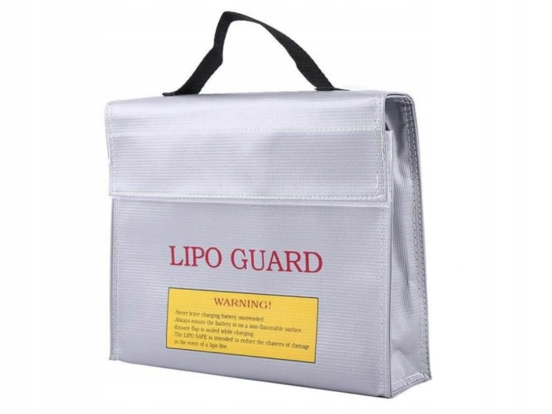 

Worek Torba Li-po Ognioodporne 240x180x65mm