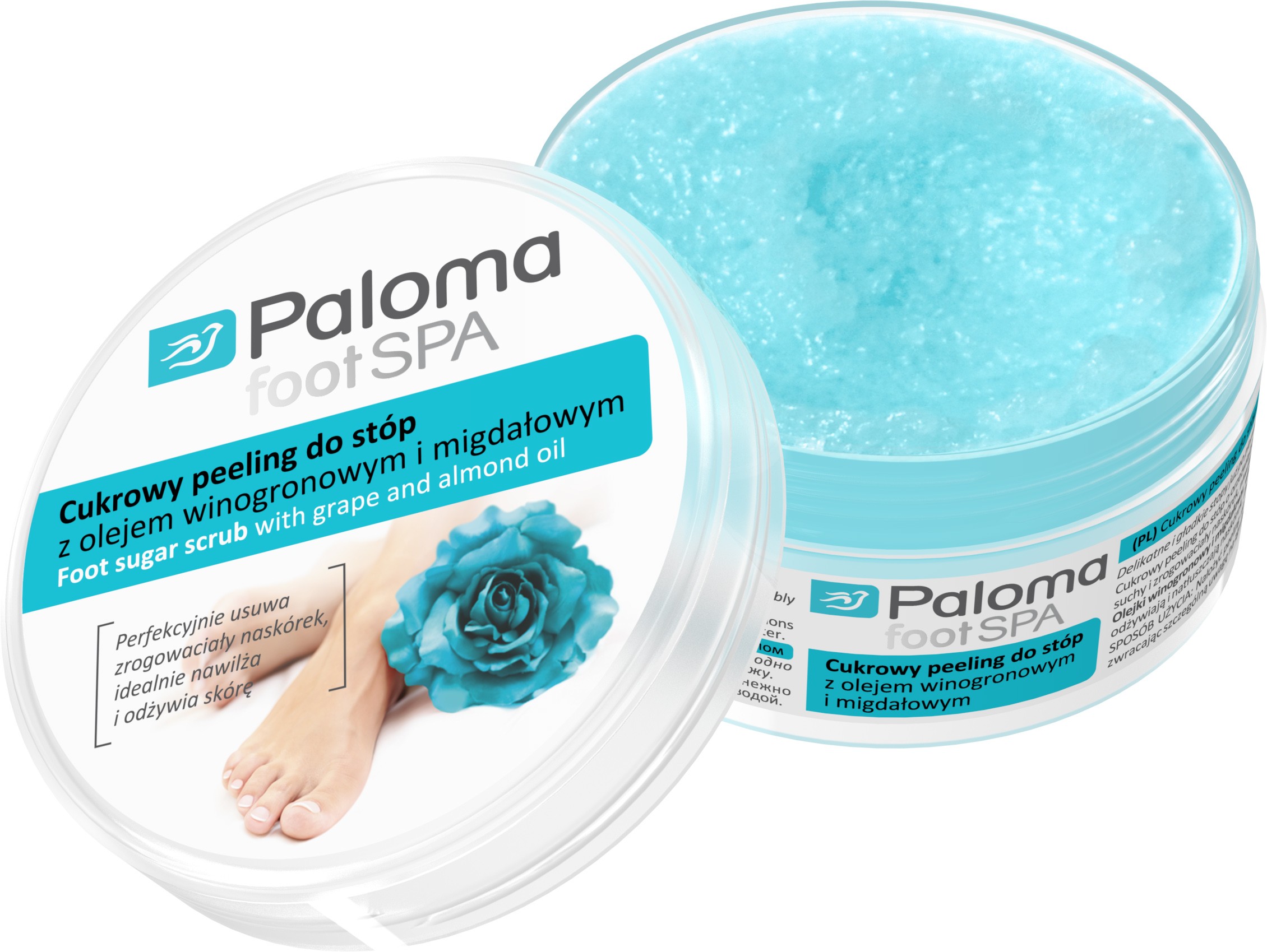 

Paloma Foot Spa Cukrowy peeling do stóp