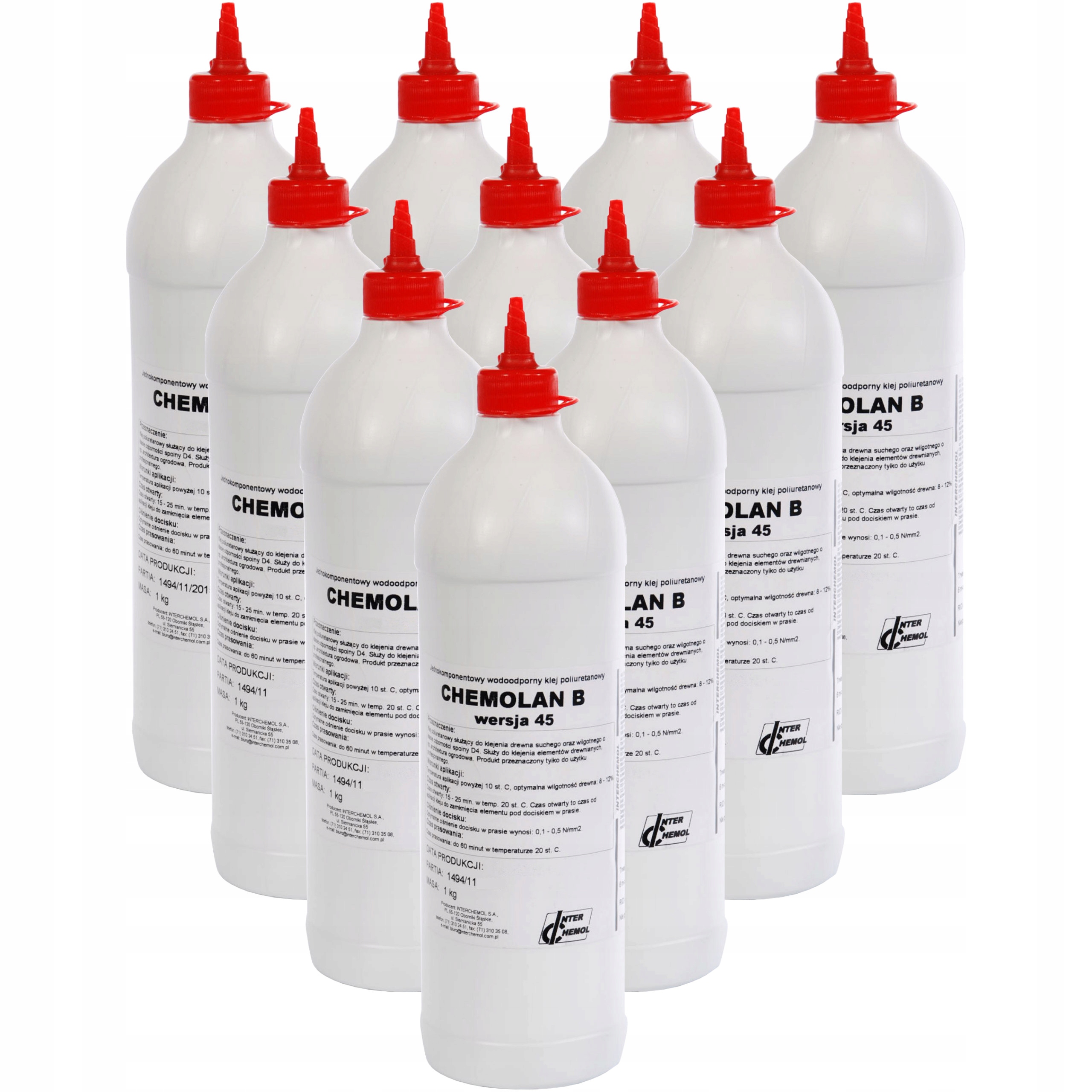 Polyuretanové lepidlo na dřevo Chemolan B45 10 kg