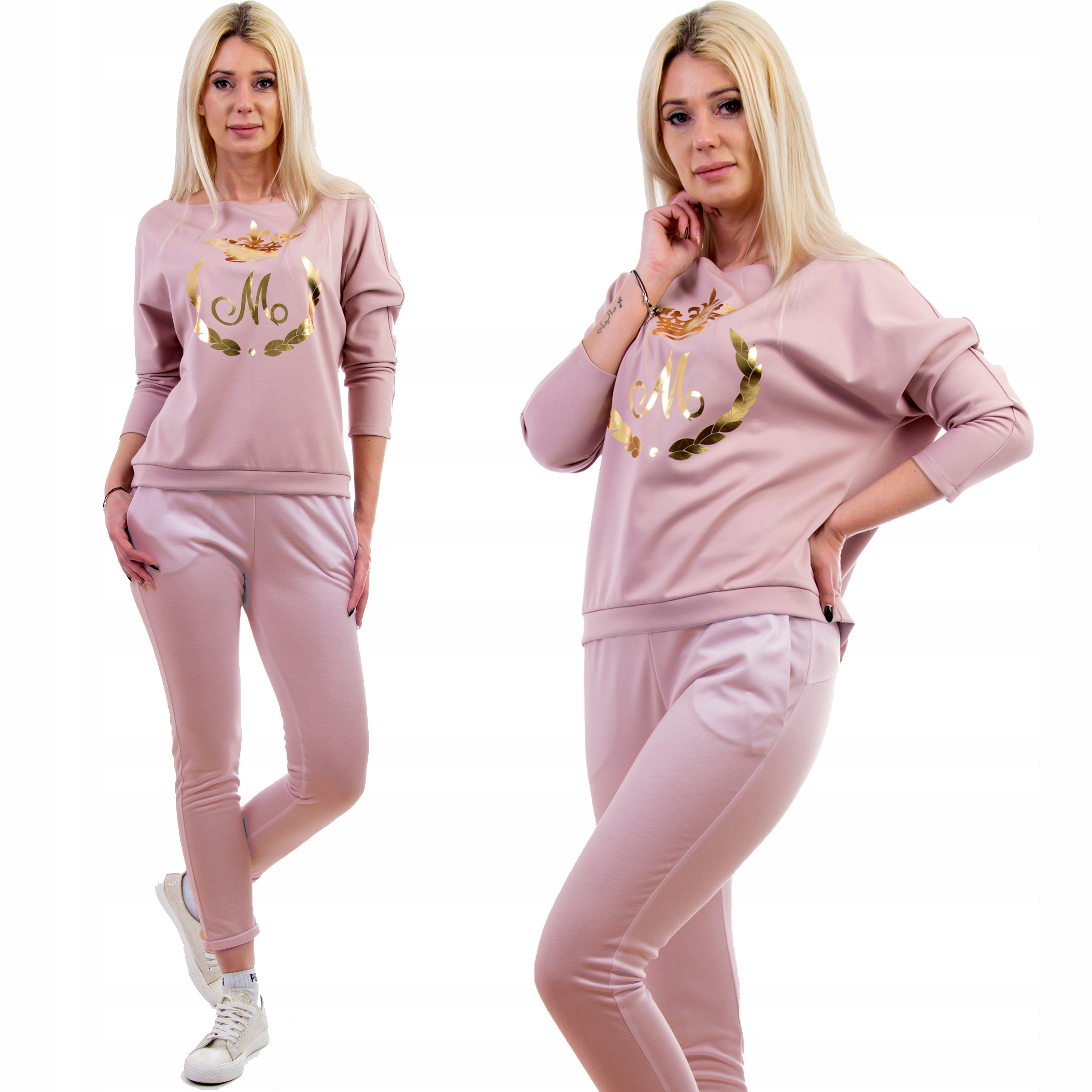 

Z217 Dres Z Lampasem I Nadrukiem r 42