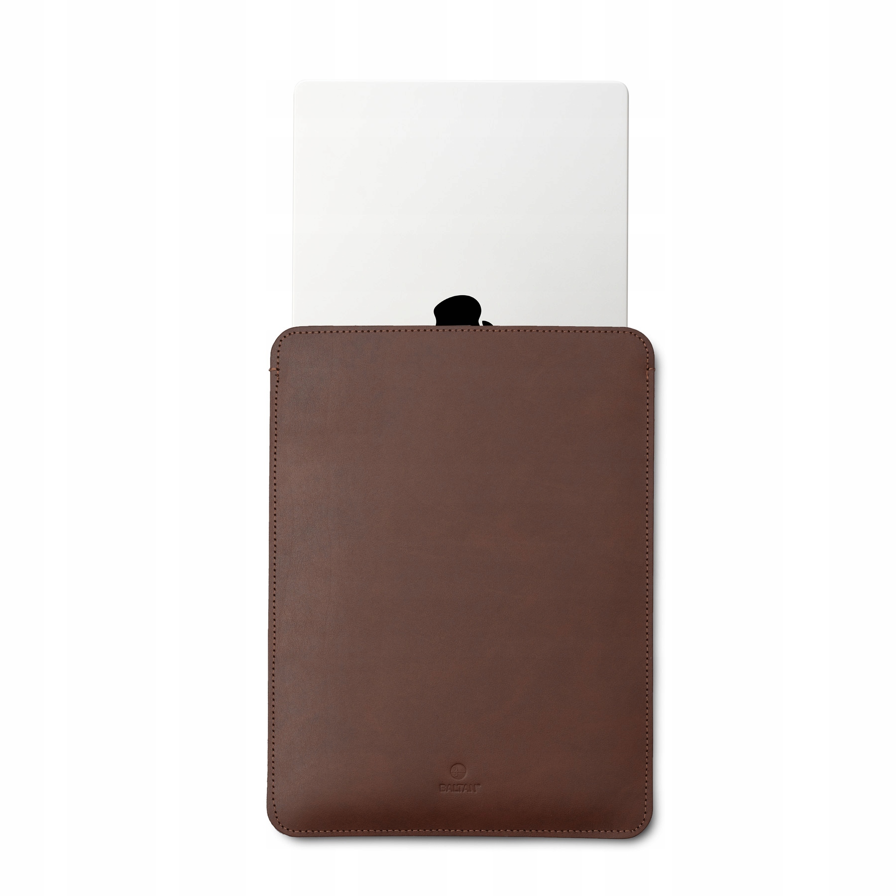 BALTAN Etui skórzane Premium do MacBooka Air 13" M4 ciemny brąz — 9