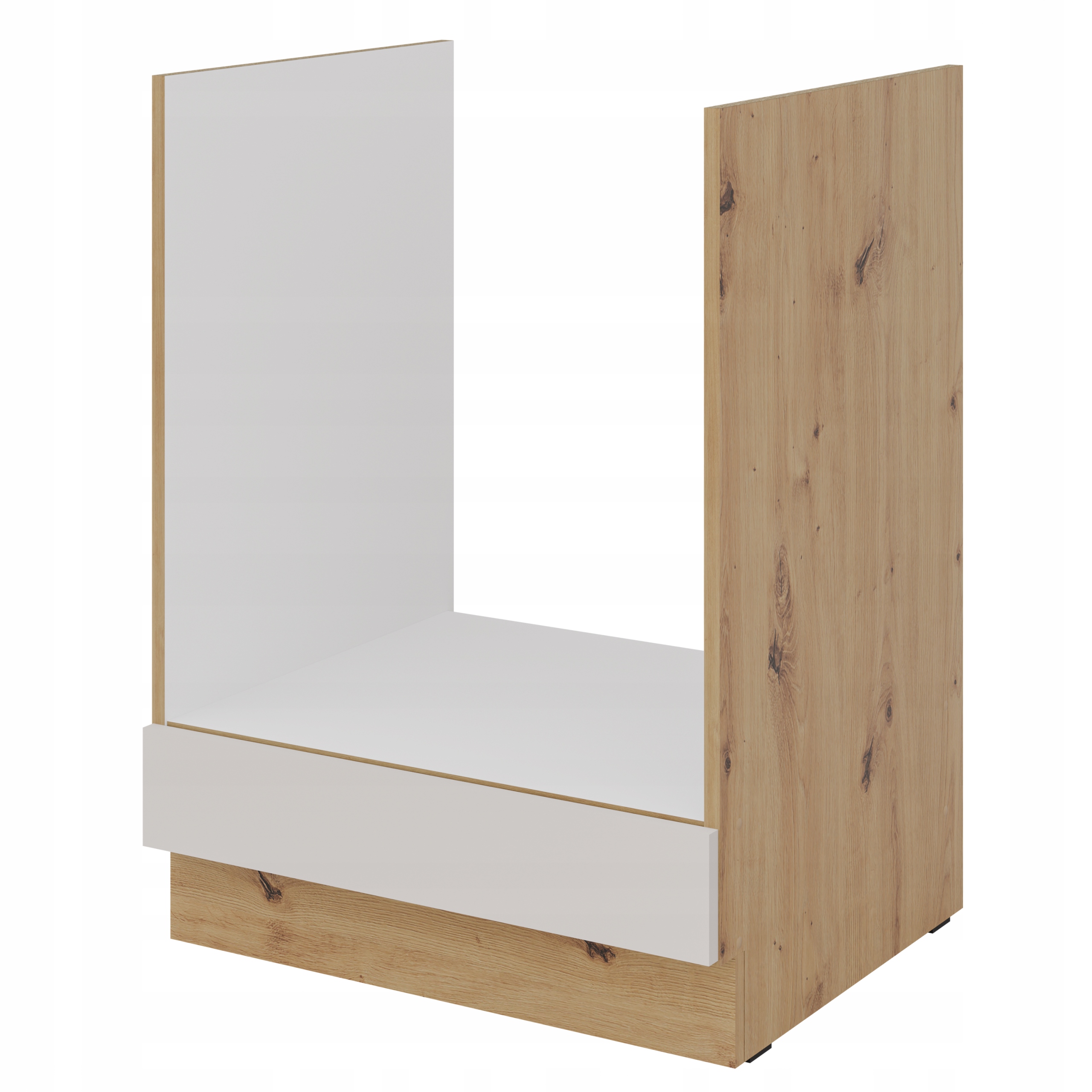 Kuchyňská skříňka pro vestavnou troubu 60 cm stojící. Kašmír Dub Artisan