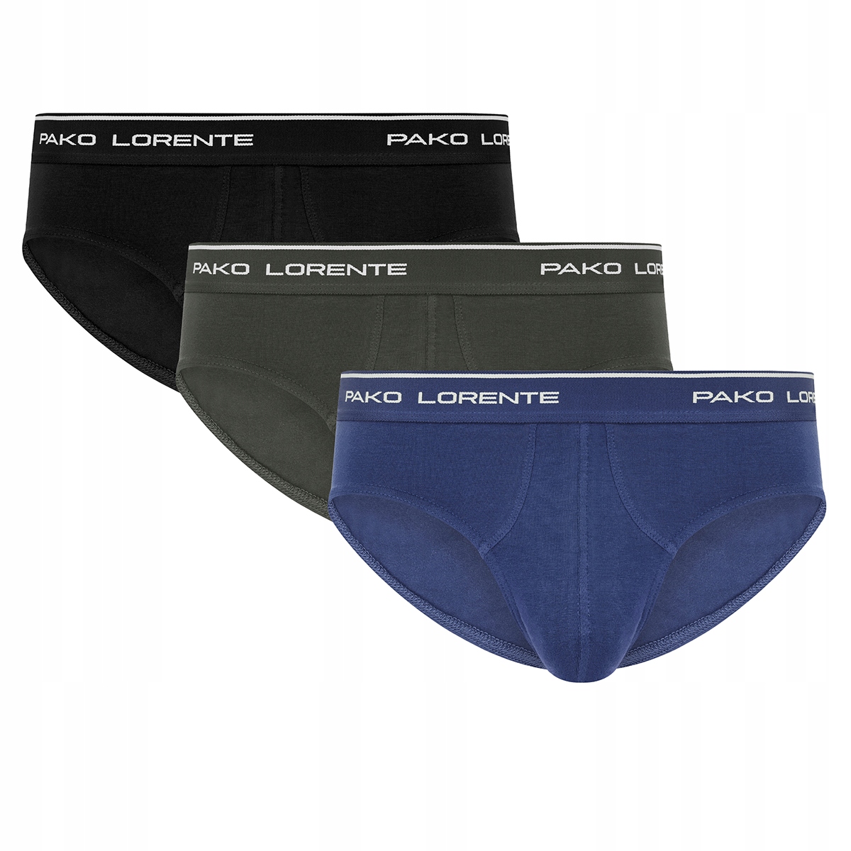 Tříbarevná sada 3 párů pánských slipů Pako Lorente , vel L