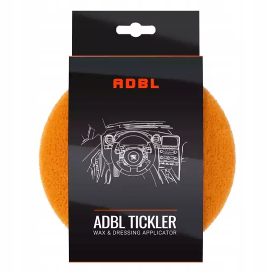 ADBL _ TICKLER APLIKATOR MIKROFIBROWY DO APLIKACJI DRESSINGÓW WOSKÓW 15 CM