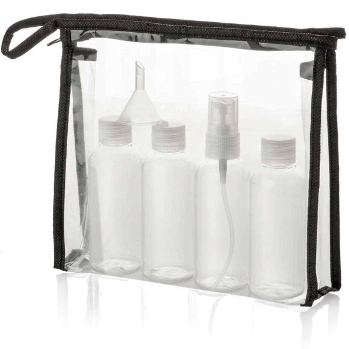 

Zestaw Pojemników Podróżnych kosmetyczka 4 x 80 ml