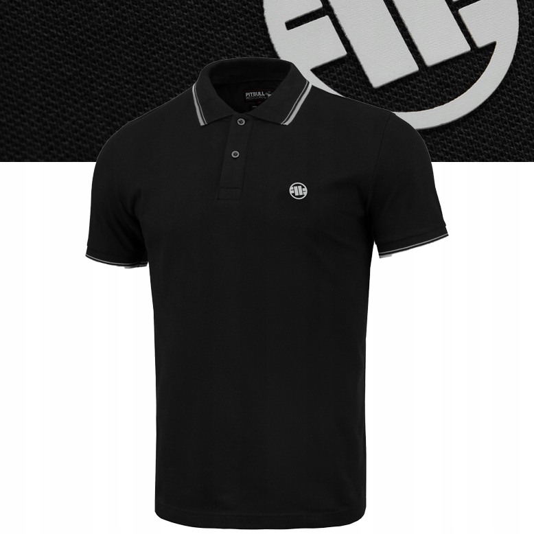 Pánské Polokošile Pitbull Polokošile s límečkem Pique Stripes Regular