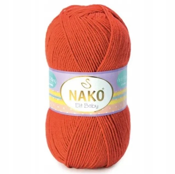 Nako Elit Baby 10701 pomarańczowy