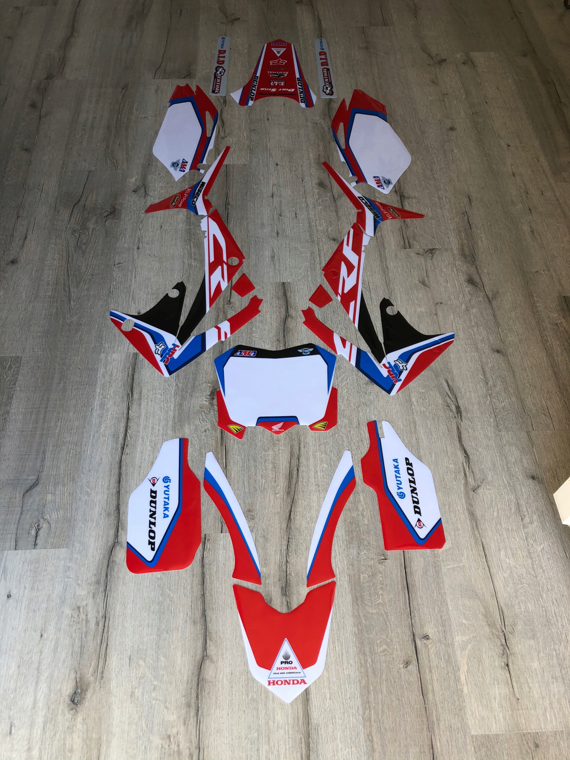 HONDA CRF 250,450 R 10-12 шпон с IT. КУБАМОТО