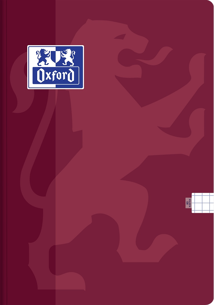 Brulion A4 80k kratka z marginesem miękka oprawa T Liczba kartek 80 szt.