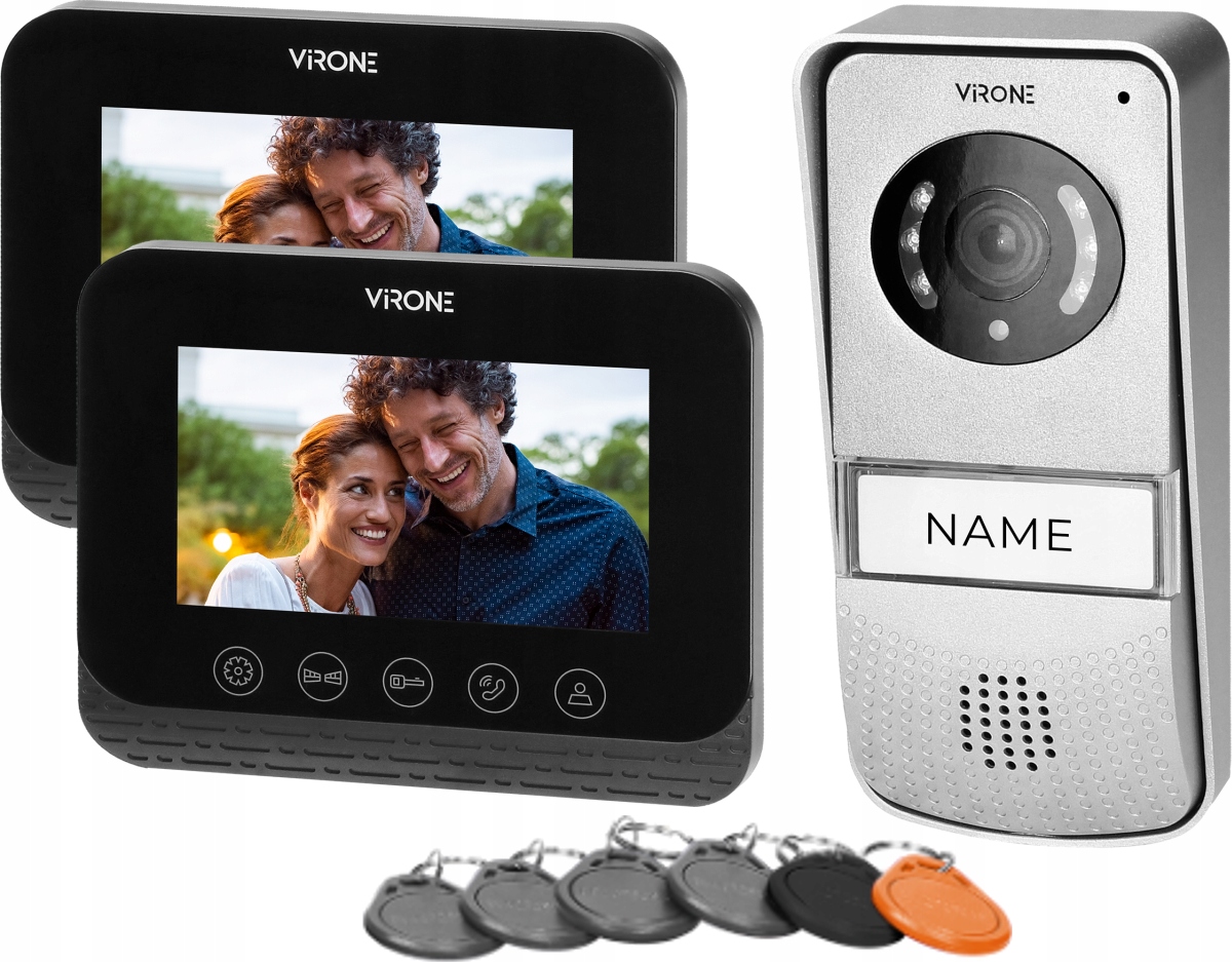 

Wideodomofon Enif VDP-62 Interkom Brama Furtka