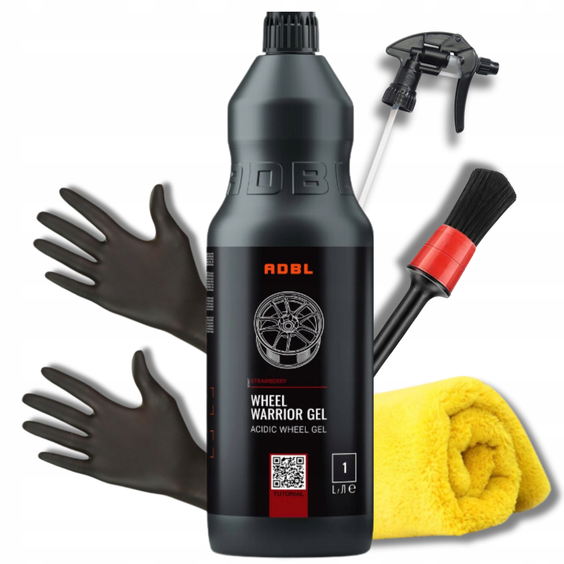 Adbl Wheel Warrior Gel 1L Żel Do Mycia Pielęgnacji Felg Kwasowy