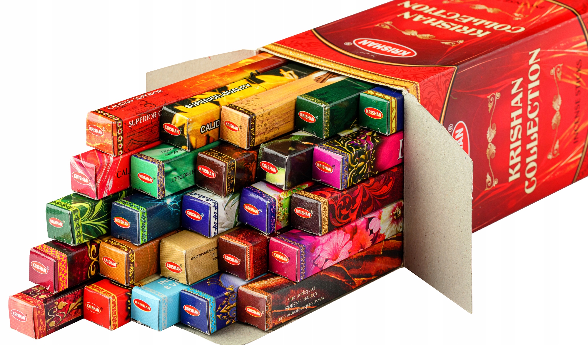 SMOK - KADZIDEŁKA INDYJSKIE 20 szt. Marka Krishan Products