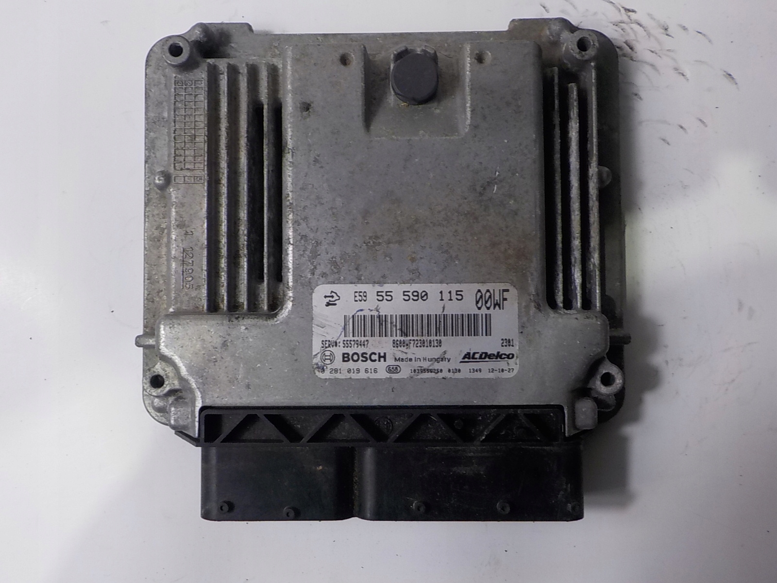 OPEL computer control unit 55590115 0281019616 00WF