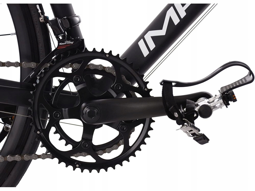 Rower Szosowy Męski 28 Kolarzówka Aluminiowy Dual Pivot Wyścigowy Dzwonek Model Imperious