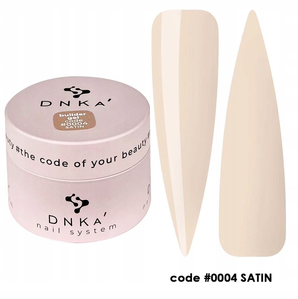 Stavební gel DNKa' Builder Gel #0004 Satin 30 ml